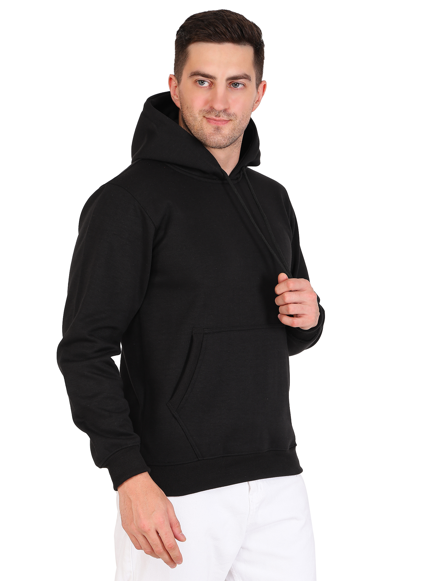 Black Hooded Sweatshirt