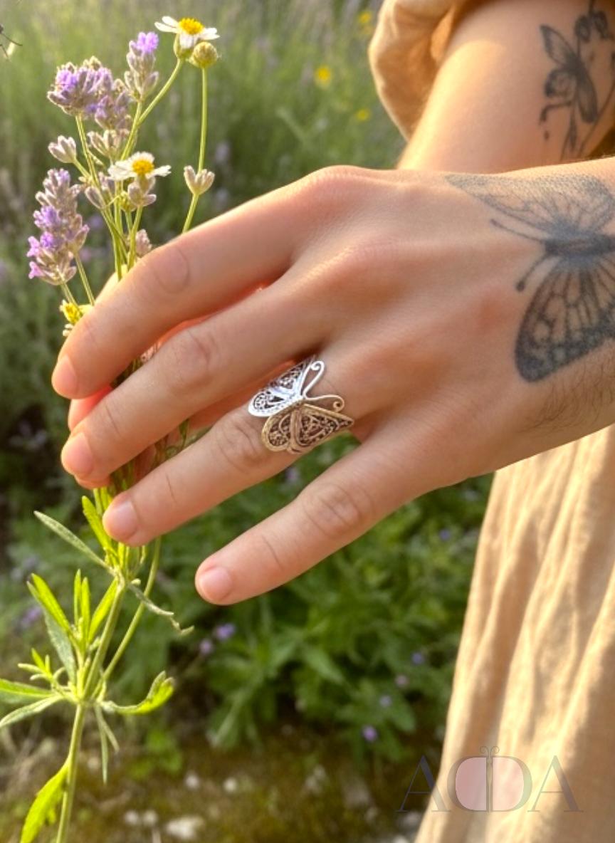 Anillo Mariposa 