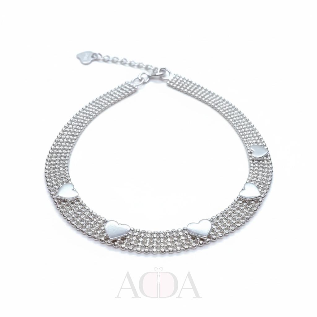 pulsera de corazones 