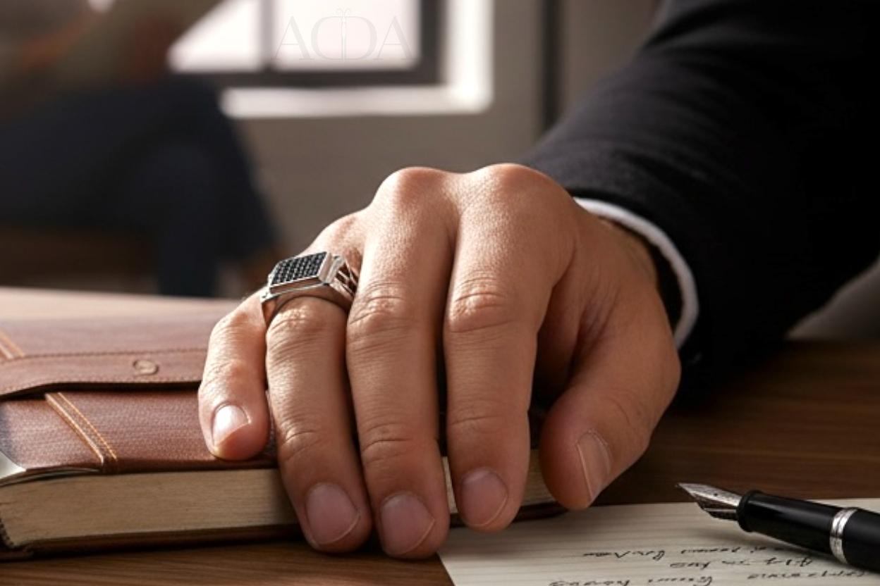 Anillo de Plata Masculino