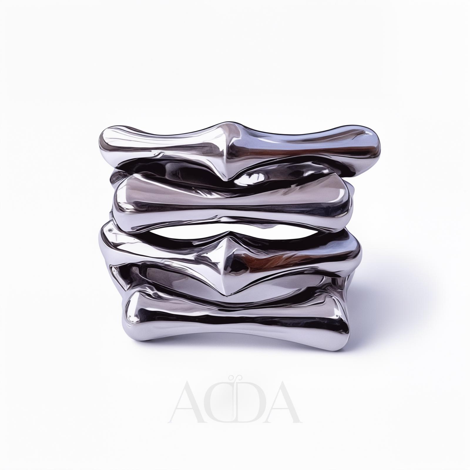 Anillo de diseño esquelético