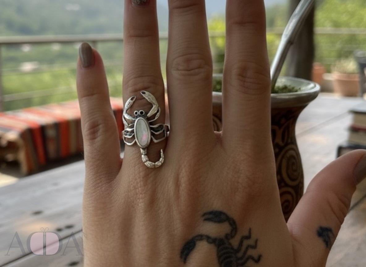 Anillo Escorpión Plata