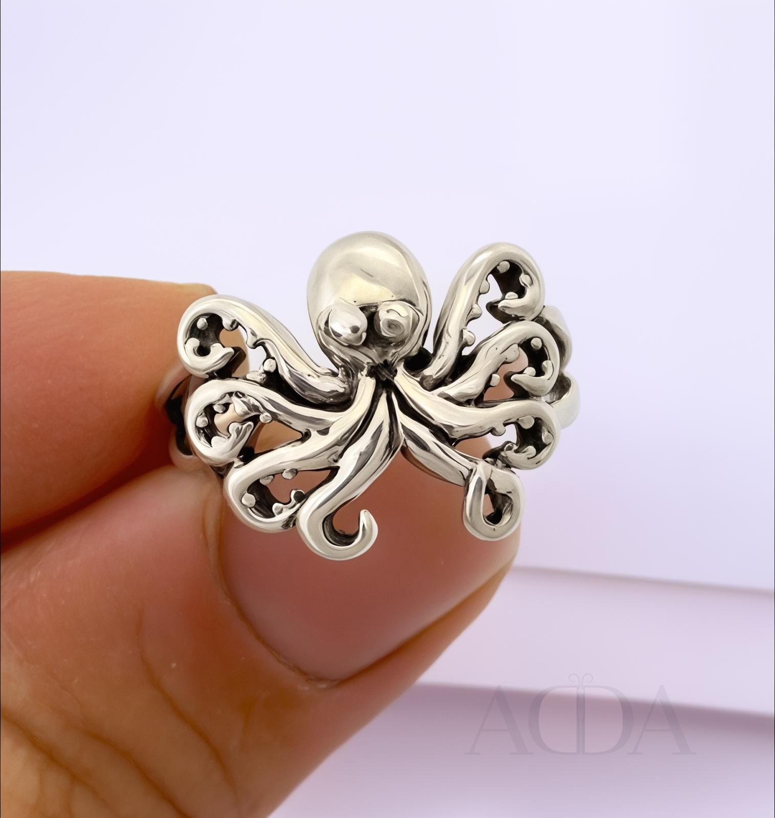 Anillo Pulpo pequeño 