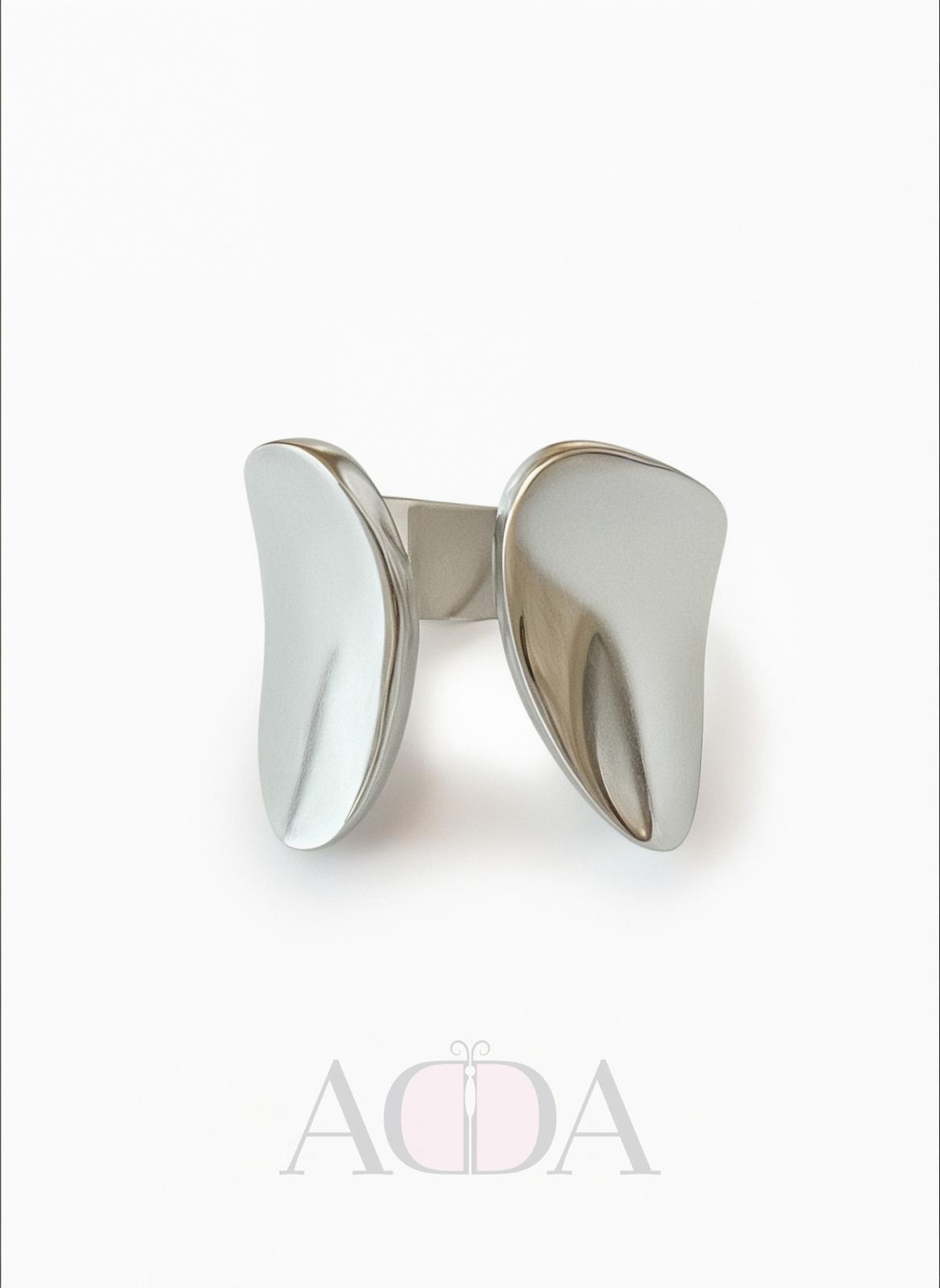 Anillo de Plata Diseño Orgánico