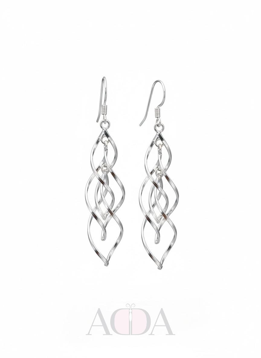 Aros de Plata Trenzados