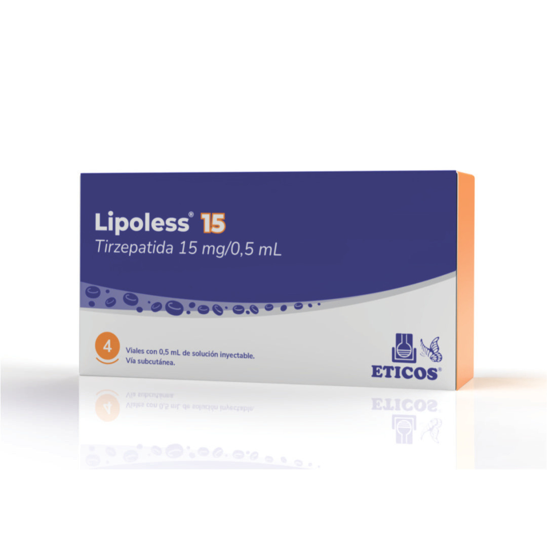 LIPOLESS 15 MG X 4 JERINGAS C/VASTAGO