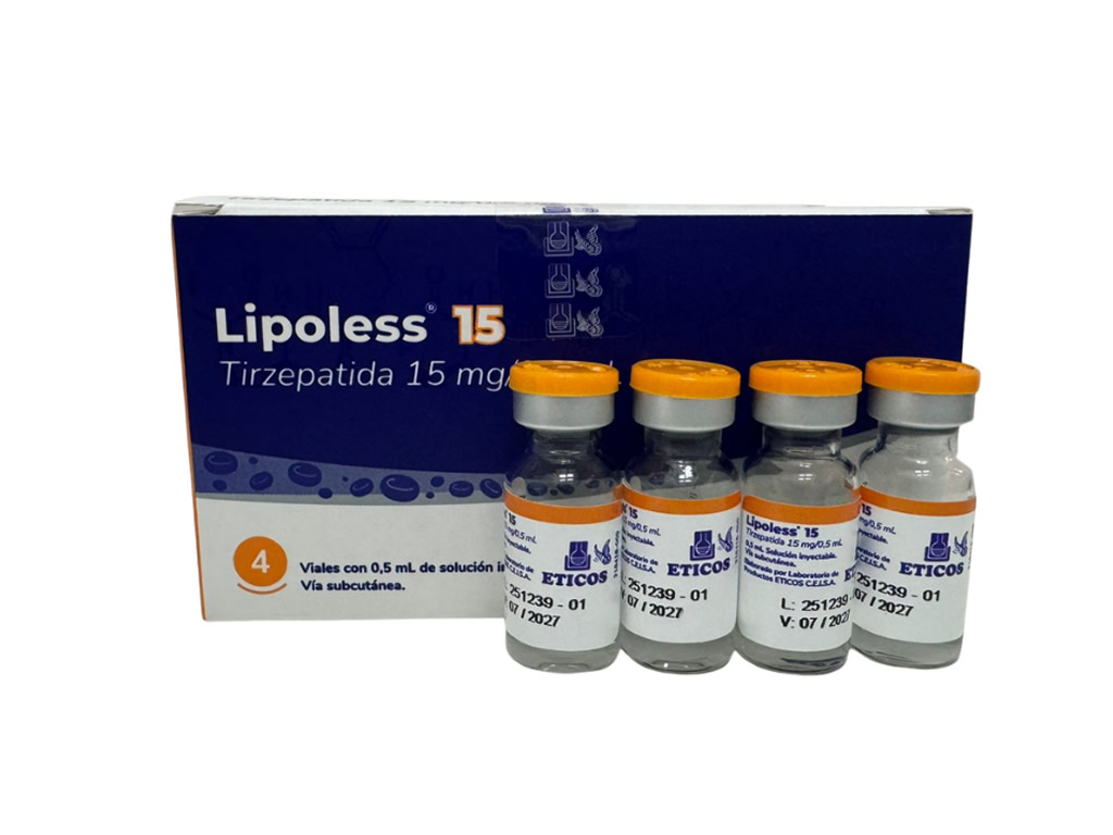 LIPOLESS 15 MG X 4 JERINGAS C/VASTAGO