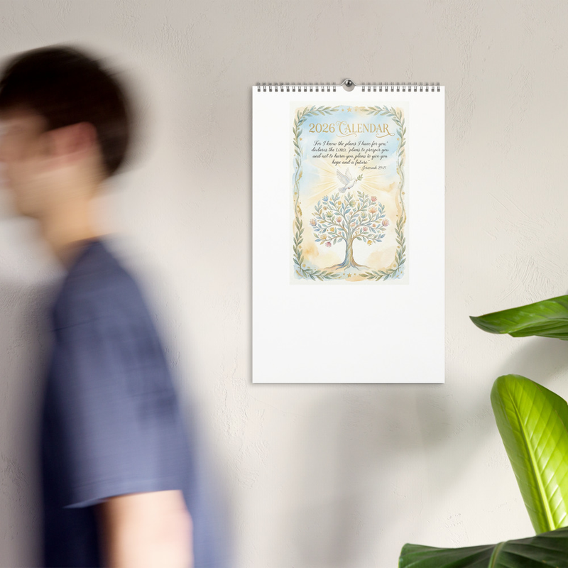 Scripture based Wall calendar (2026)