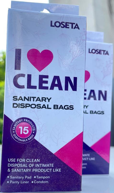 LOSETA Sanitary Disposal Bags
