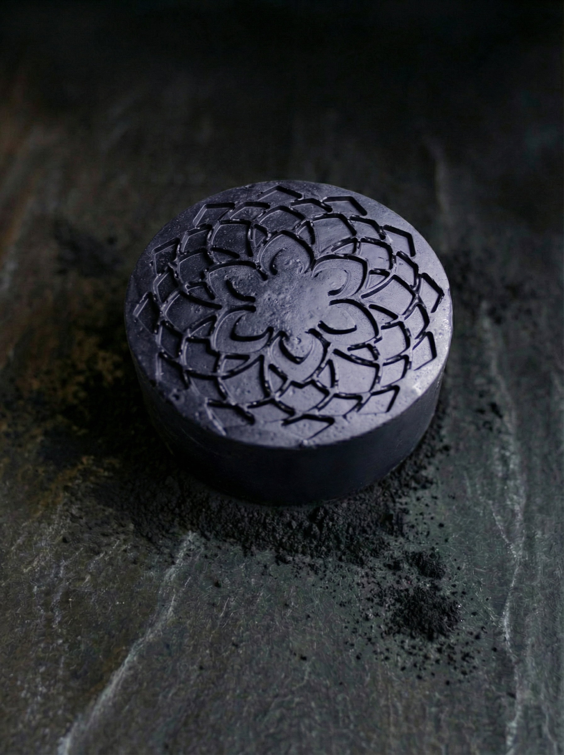 Jabón de carbón activado