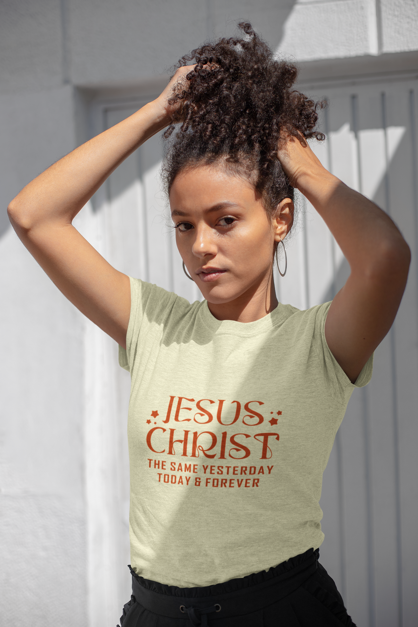 JC Eco-friendly unisex oversize French Terry t-shirt