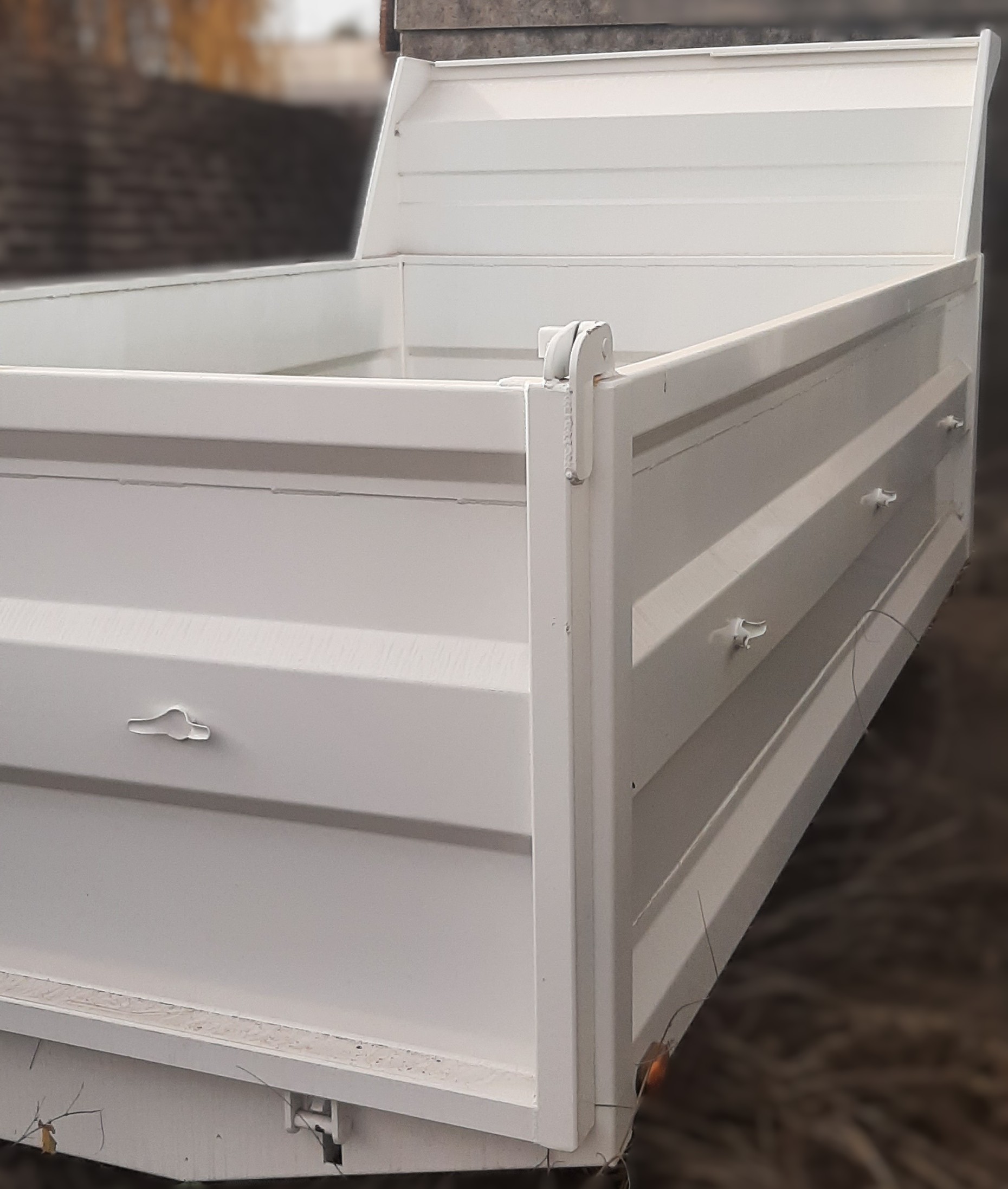 Caja Volcadora 9m3 Baranda Fija