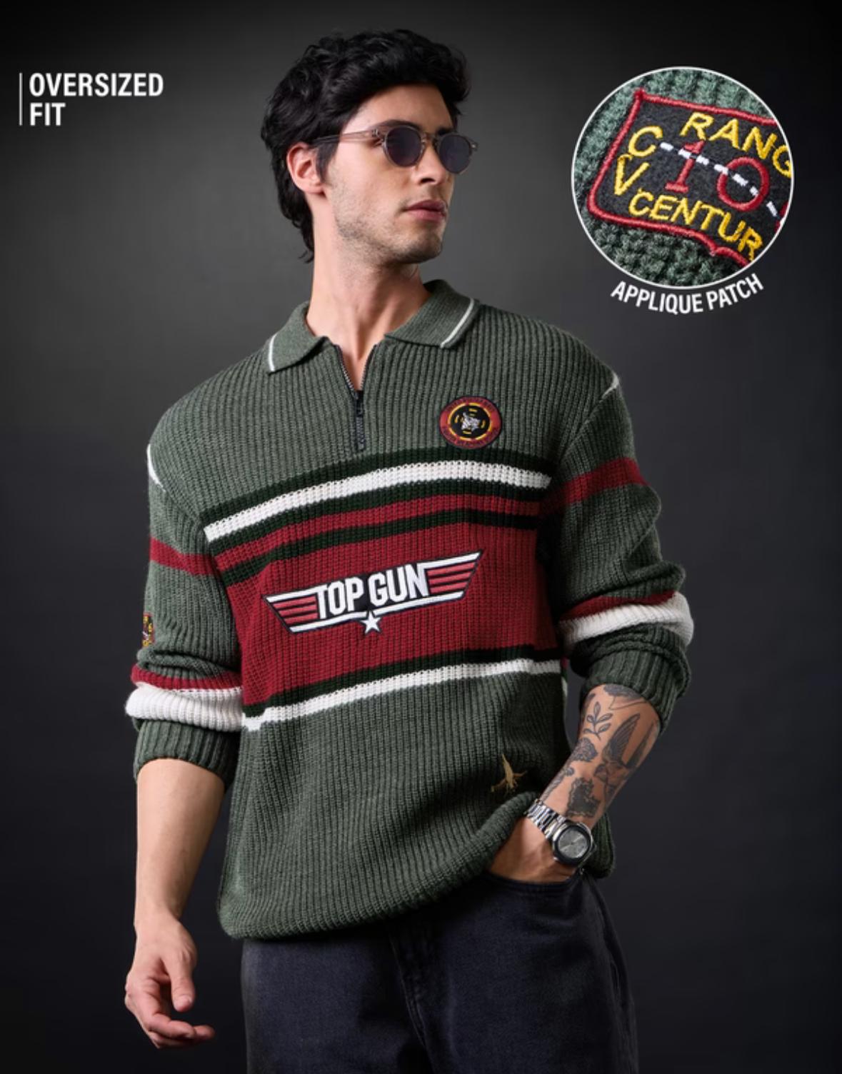 Top Gun Oversized Sweater