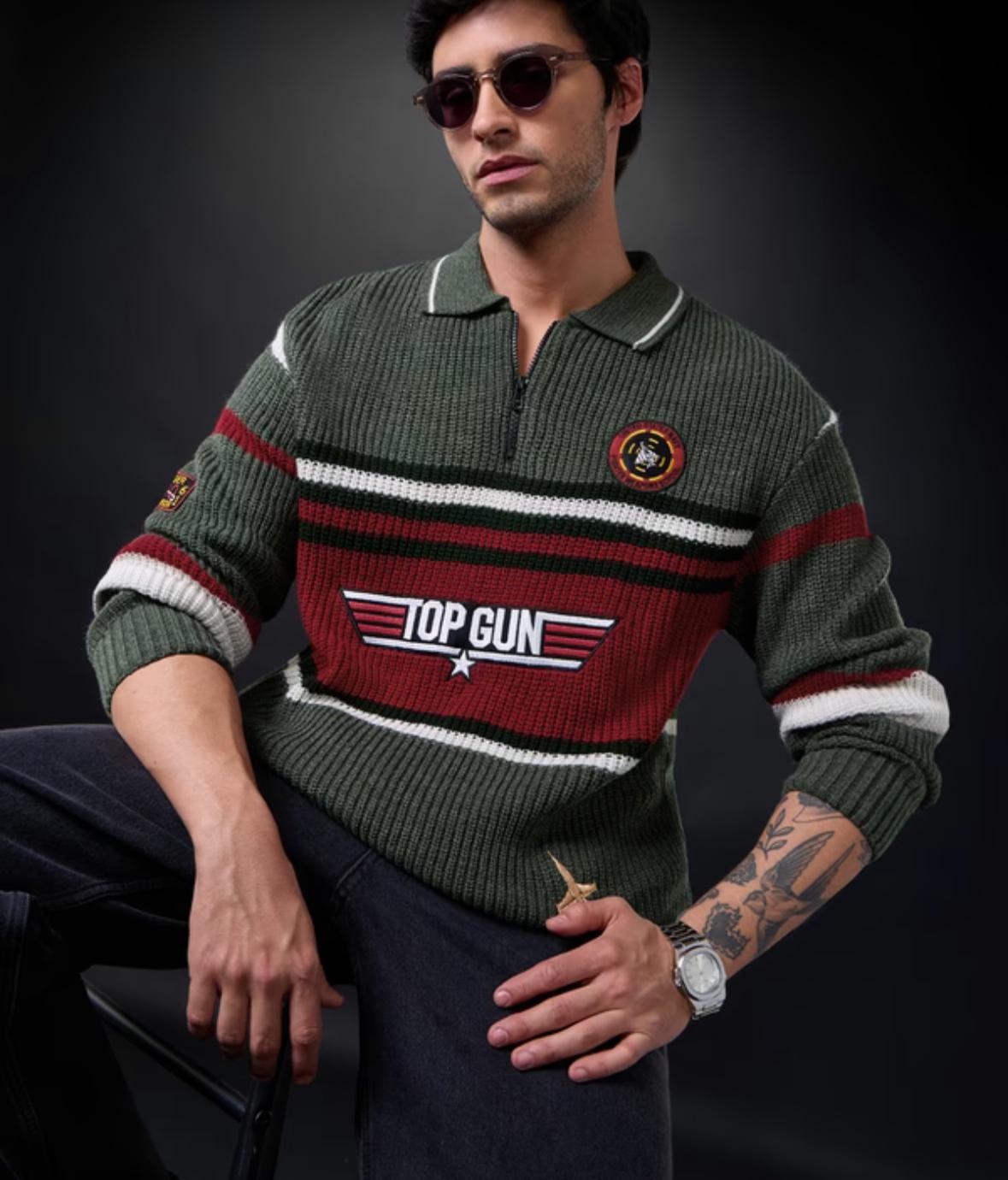 Top Gun Oversized Sweater