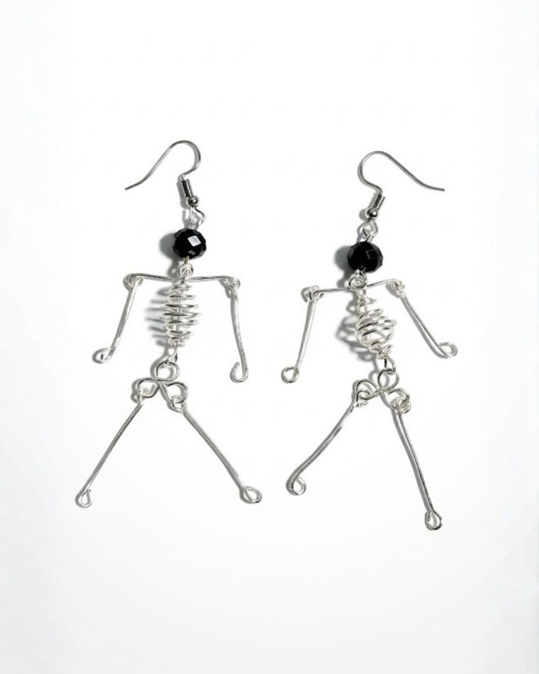 Aretes Esqueletitos de Luz