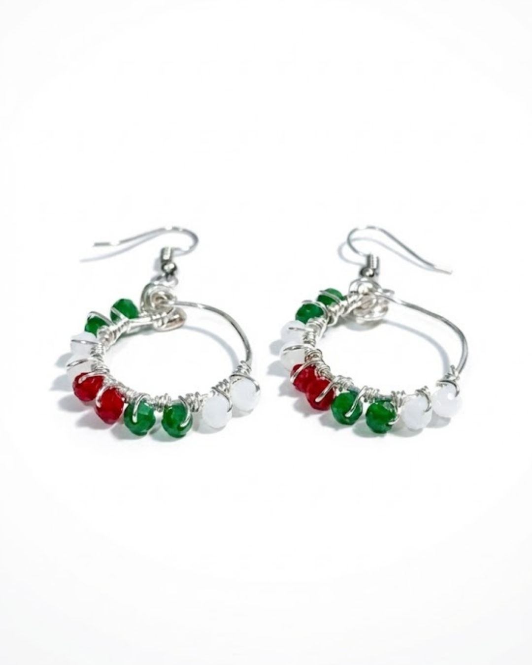 Aretes Circulares (Aros México Viva)