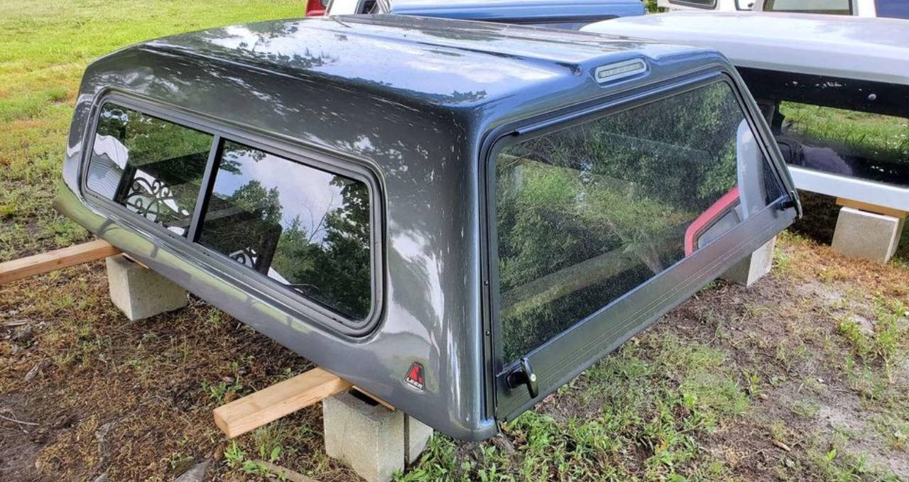 2015–2020 Ford F-150 Truck Topper – 82 in Bed (Dark Grey)