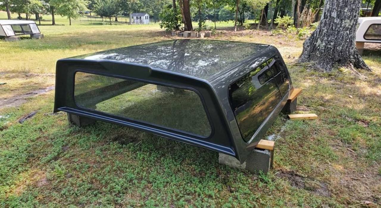 2015–2020 Ford F-150 Truck Topper – 82 in Bed (Dark Grey)