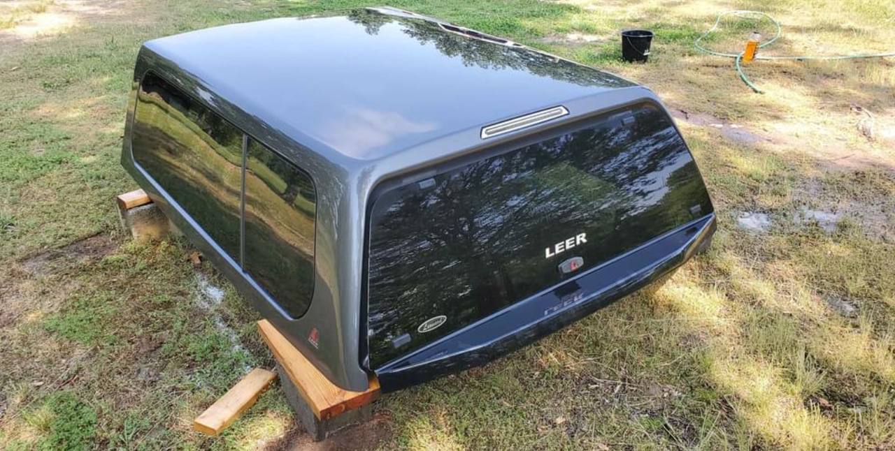 2015–2020 Ford F-150 Truck Topper – 82 in Bed (Dark Grey)