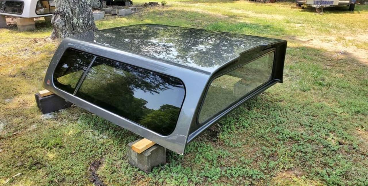 2015–2020 Ford F-150 Truck Topper – 82 in Bed (Dark Grey)