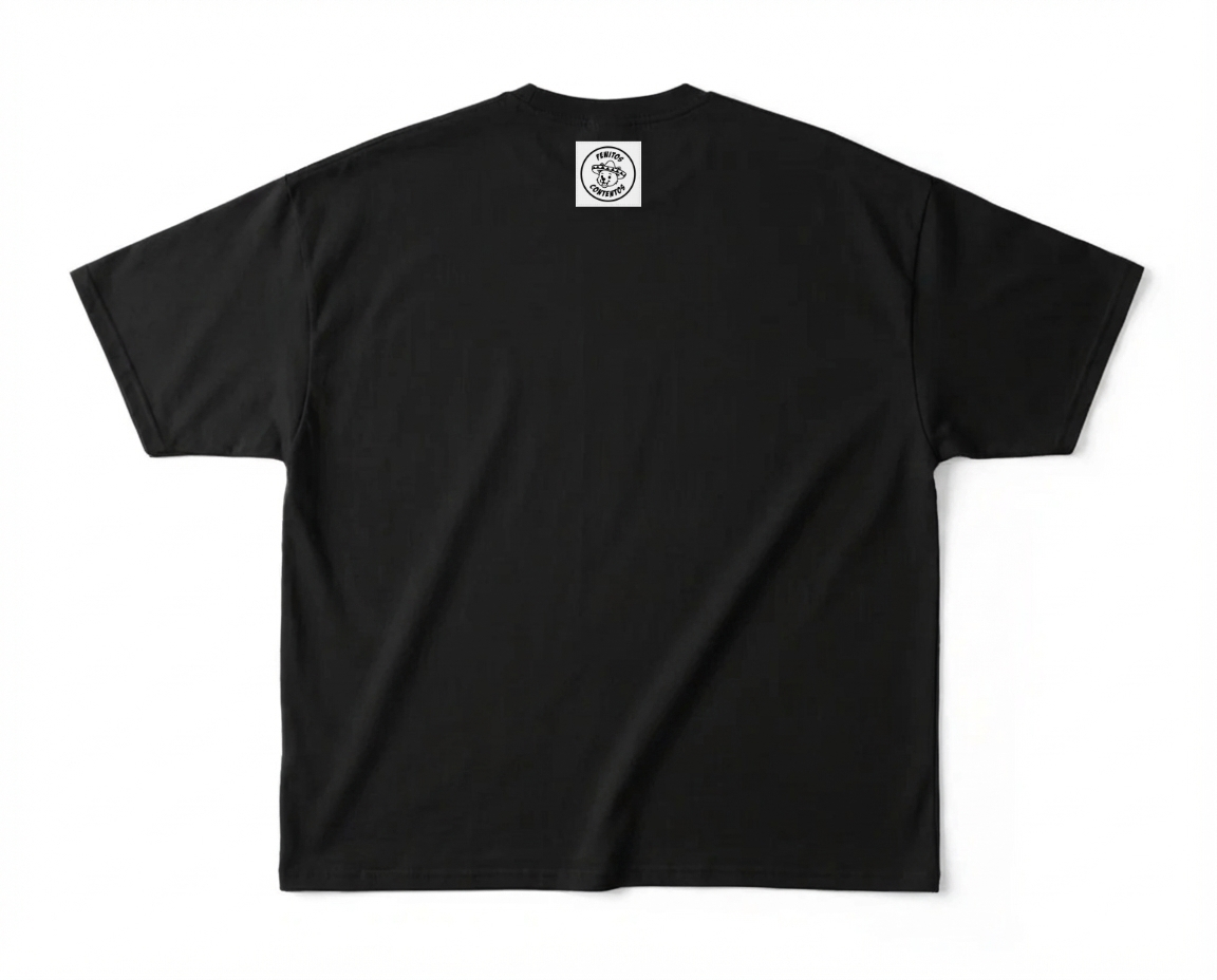 It’s Cool To Care – Playera Oversize - Negra