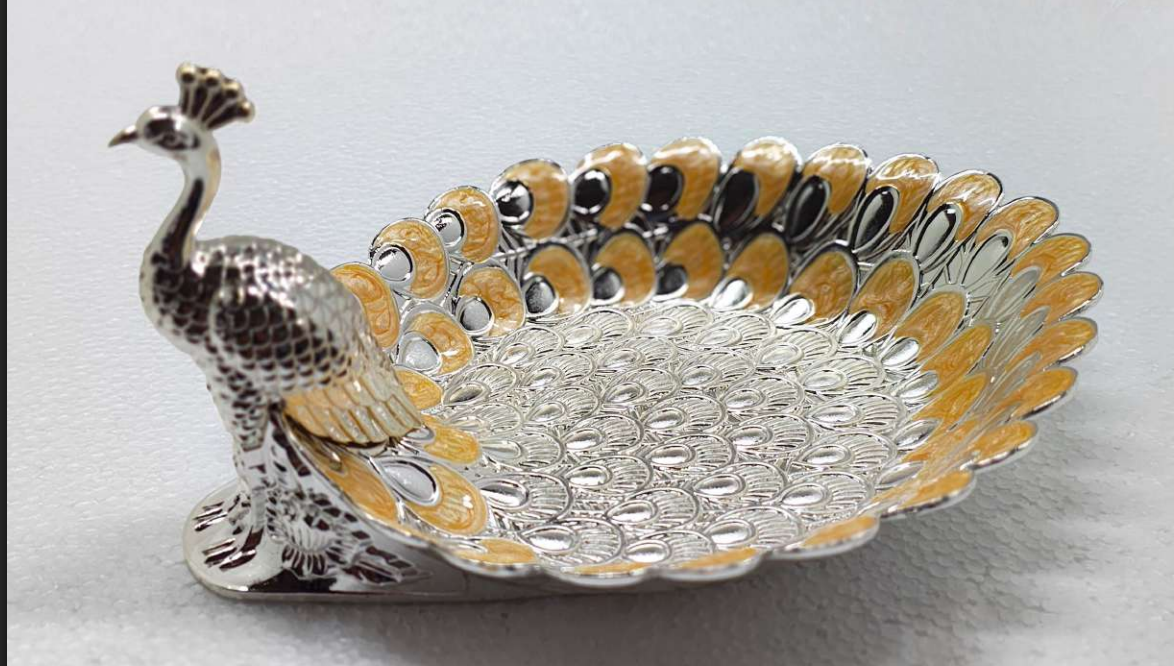 Peacock Decorative Bowl