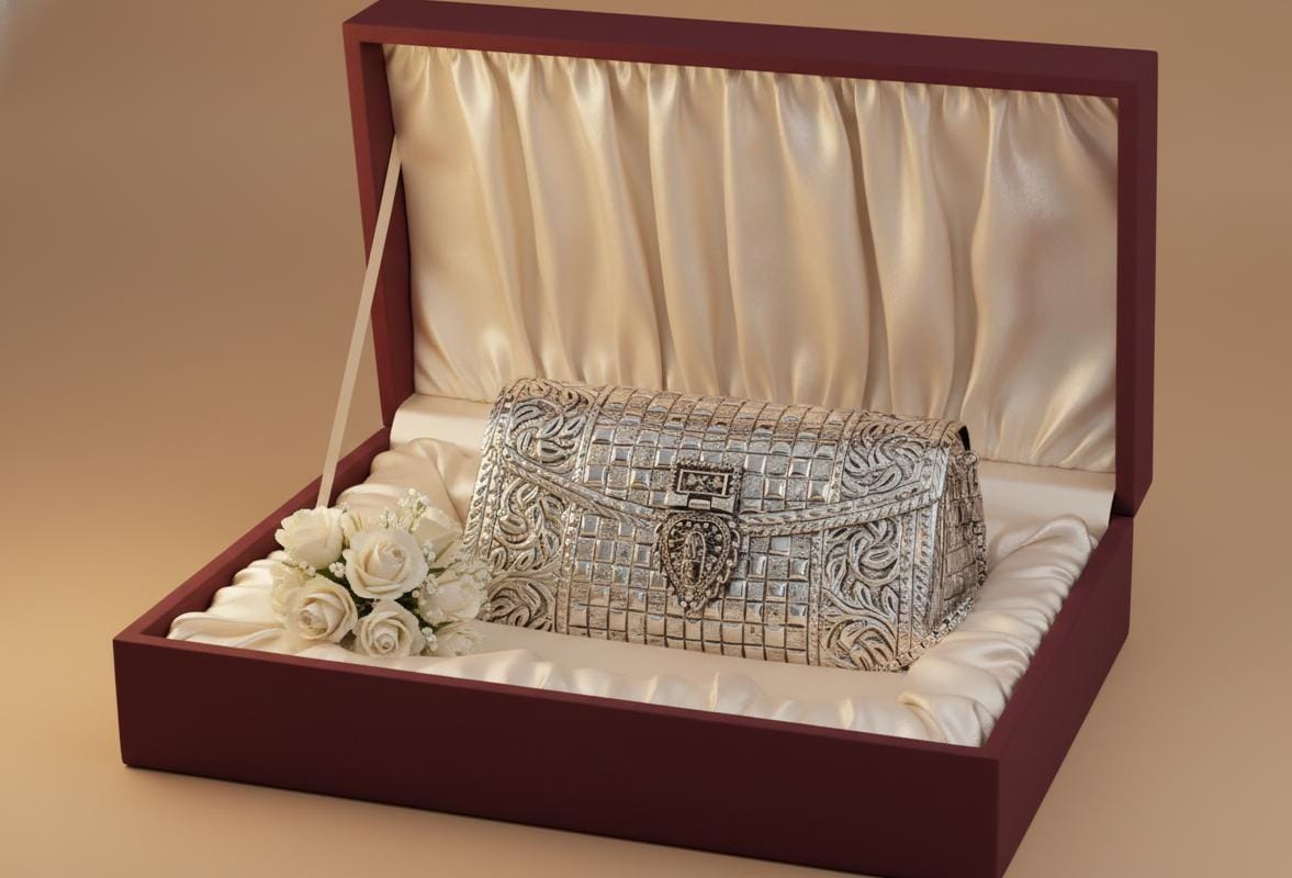 Luxury Crystal Clutch Bag