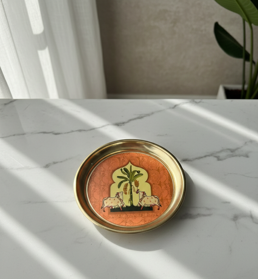 Decorative Brass Plate