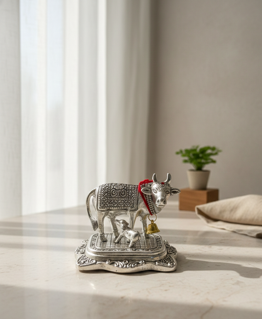 Decorative Kamdhenu Cow Idol