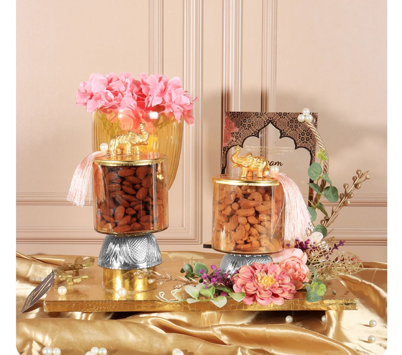 Luxury Almond Gift Jars