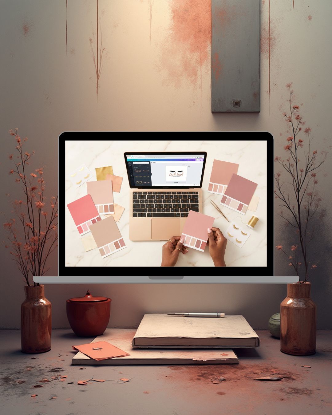 Lash Branding Canva Kit