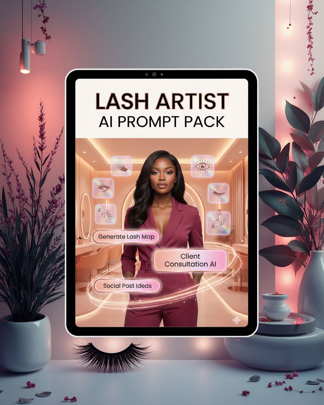 AI Prompt Pack for Lash Artists