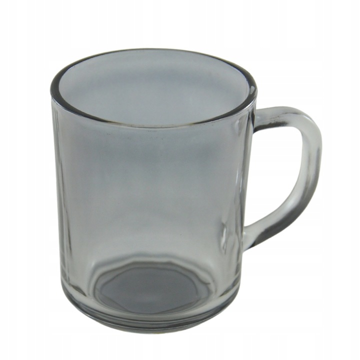 Tamsinto stiklo puodelis, 250 ml