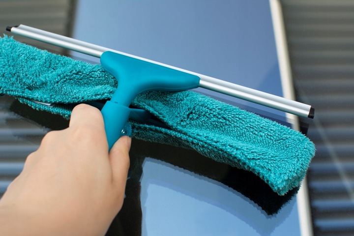 „York“ langų stiklo valytuvas su mikropluošto antgaliu