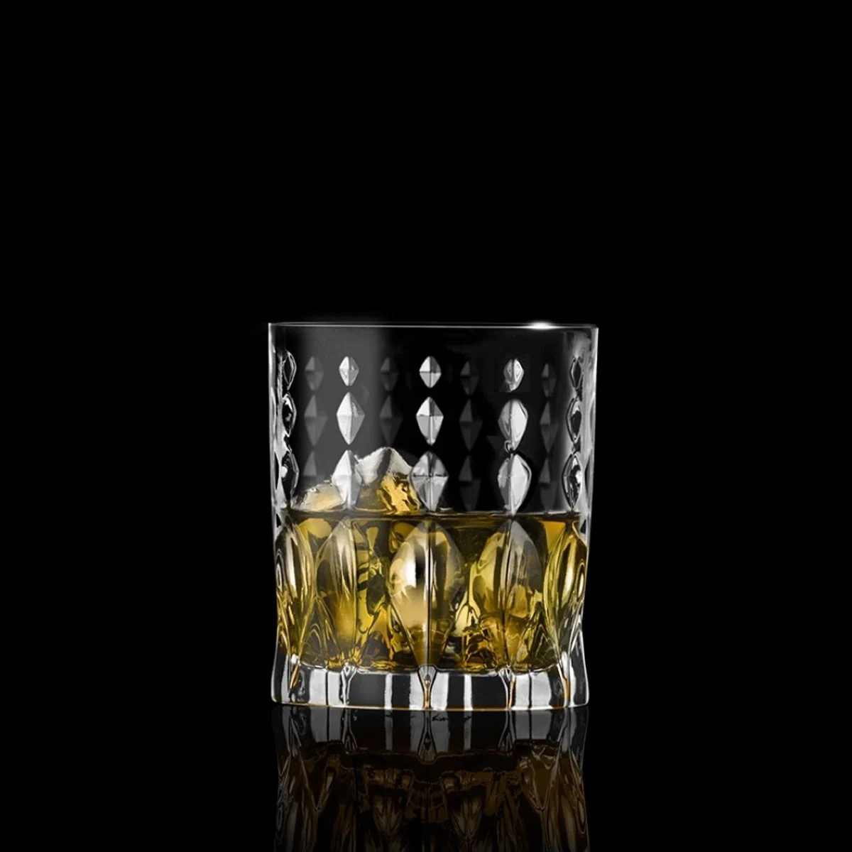 Krištolinės taurės viskiui RCR Marylin