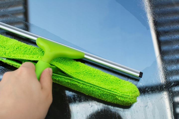 „York“ langų stiklo valytuvas su mikropluošto antgaliu