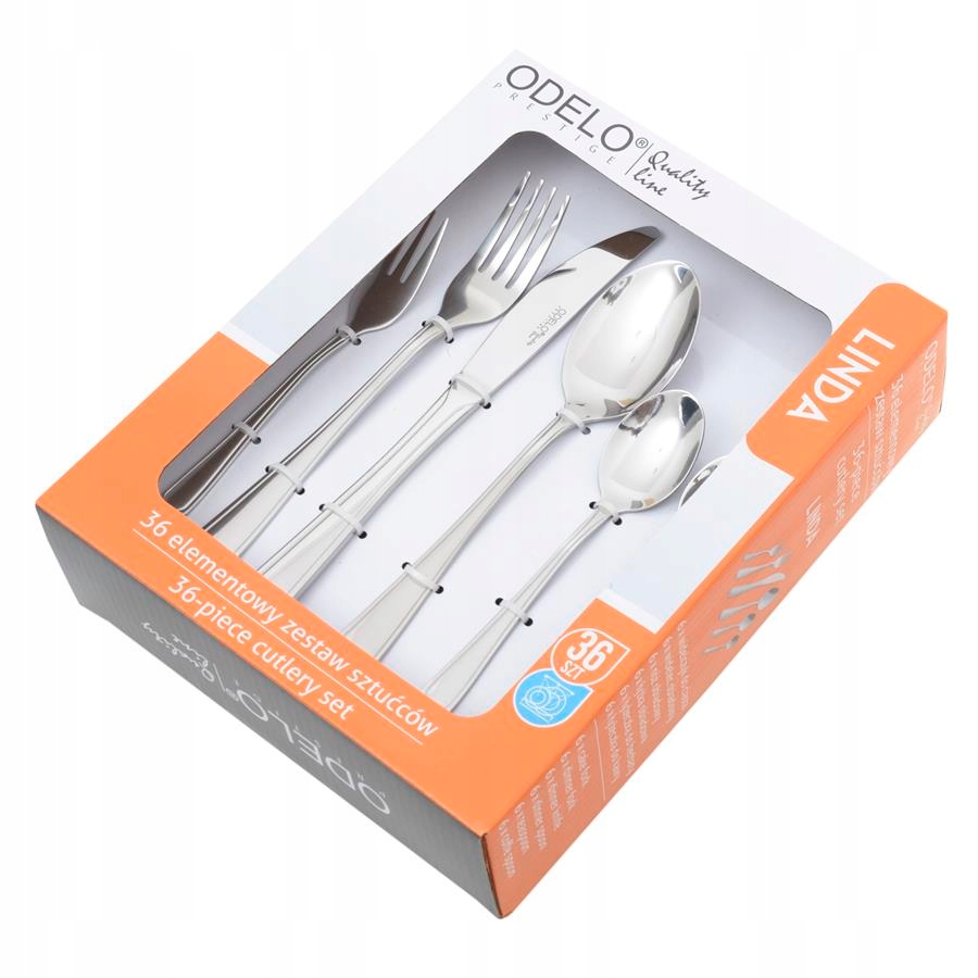 Stalo įrankių komplektas Odelo LINDA, 36vnt. OD2269