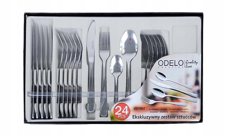 Stalo įrankių komplektas Odelo ELVIRA, 24vnt. OD1062