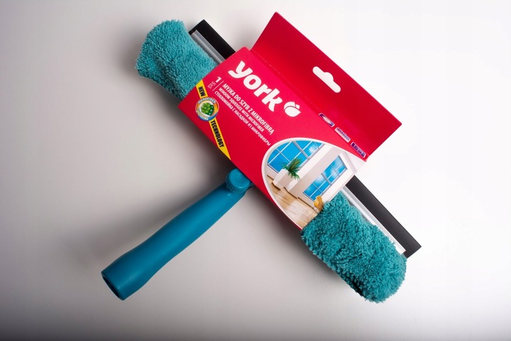 „York“ langų stiklo valytuvas su mikropluošto antgaliu