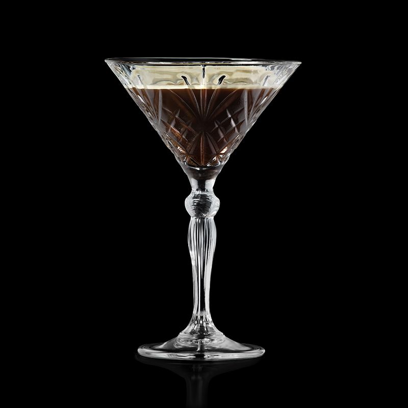 Krištolinės taurės RCR Melodia Martini 210ml.