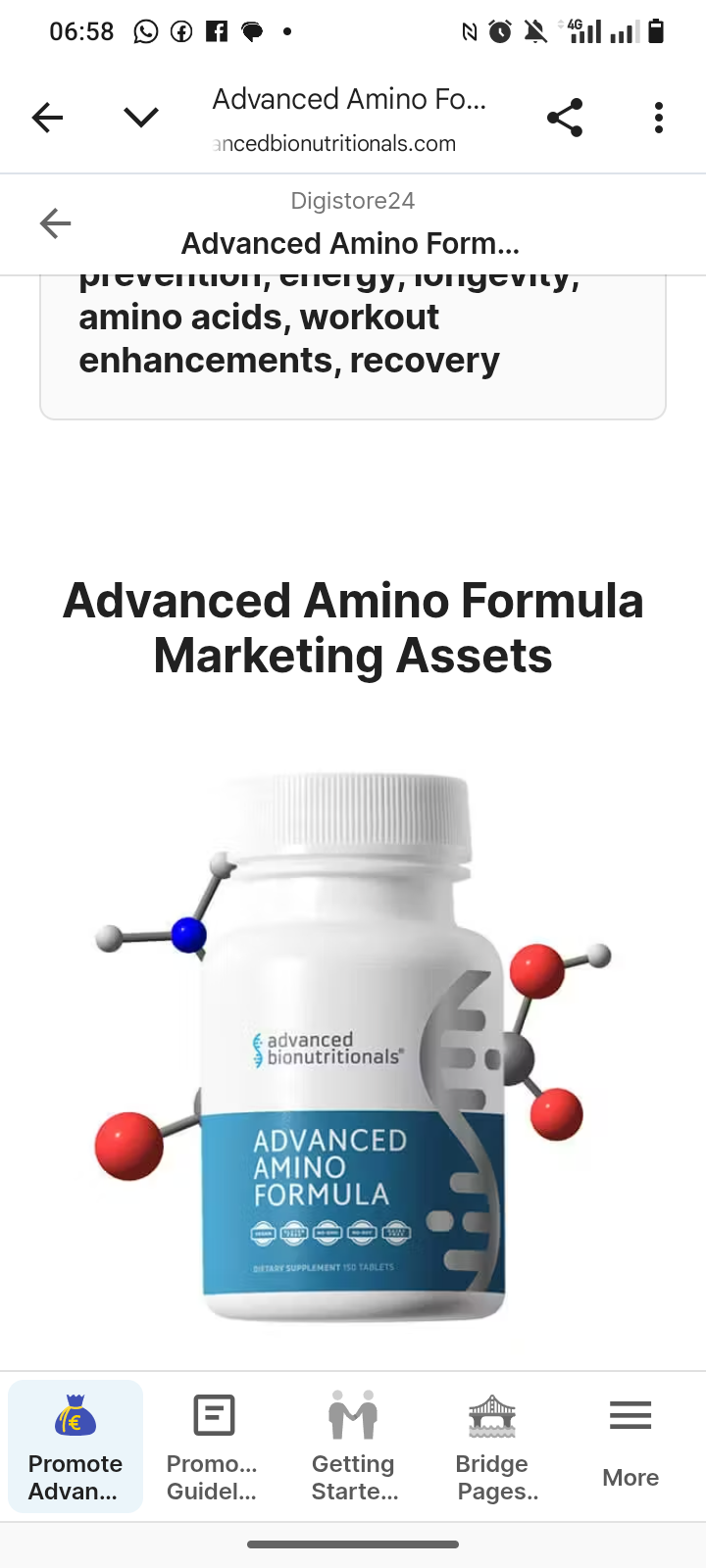 Advanced Amino Formula
