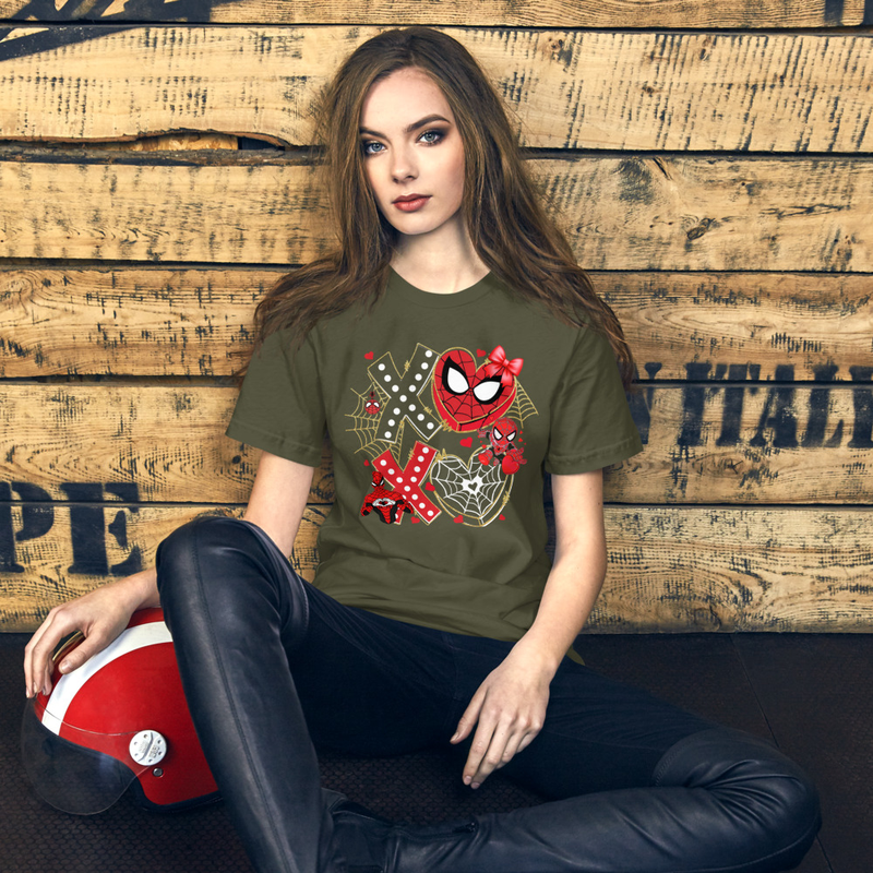 Spider-themed Graphic T-shirt