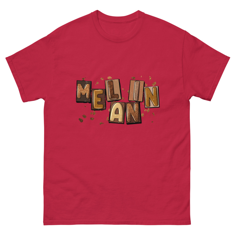 Melanin Block Letter T-Shirt