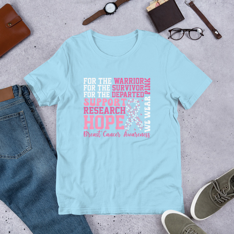 Breast Cancer Support Unisex t-shirt