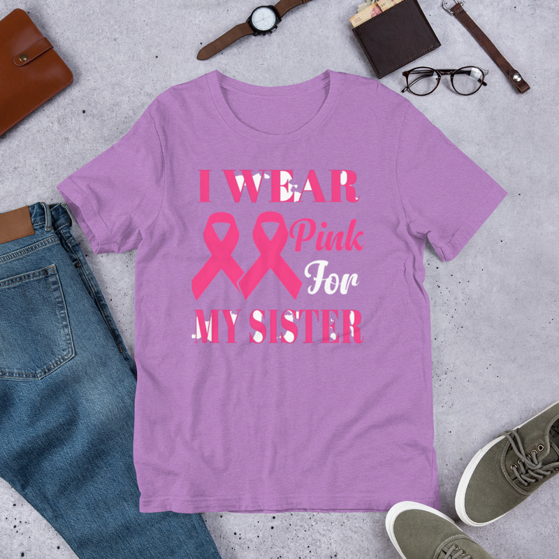 Pink Ribbon Sister Support T-Shirt