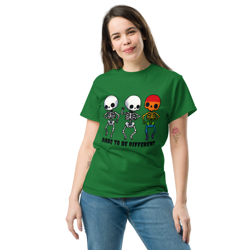 Dare To Be Different Skeletons T-Shirt