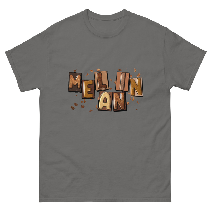 Melanin Block Letter T-Shirt