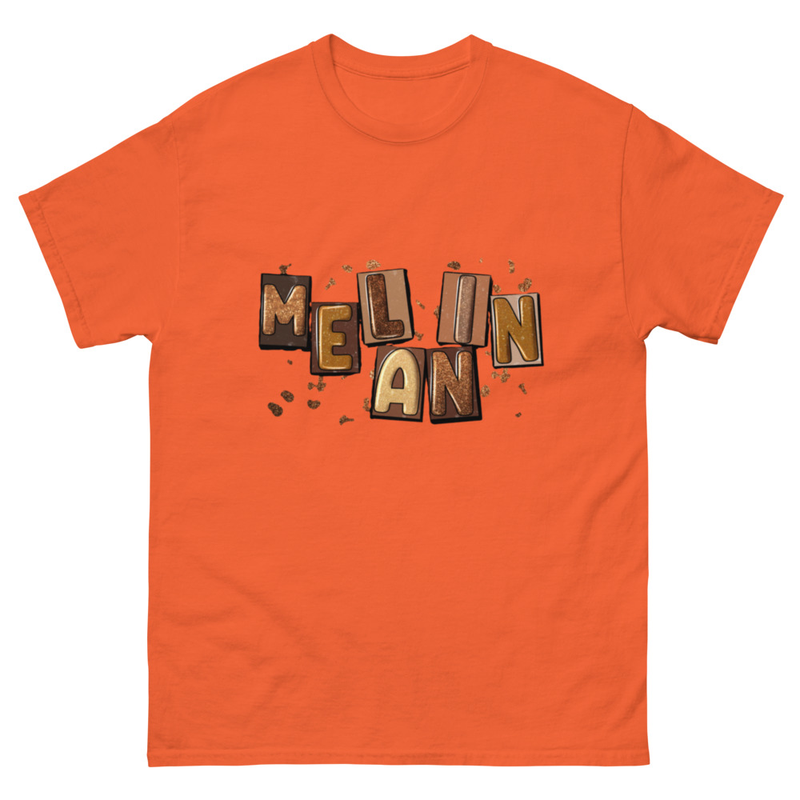 Melanin Block Letter T-Shirt