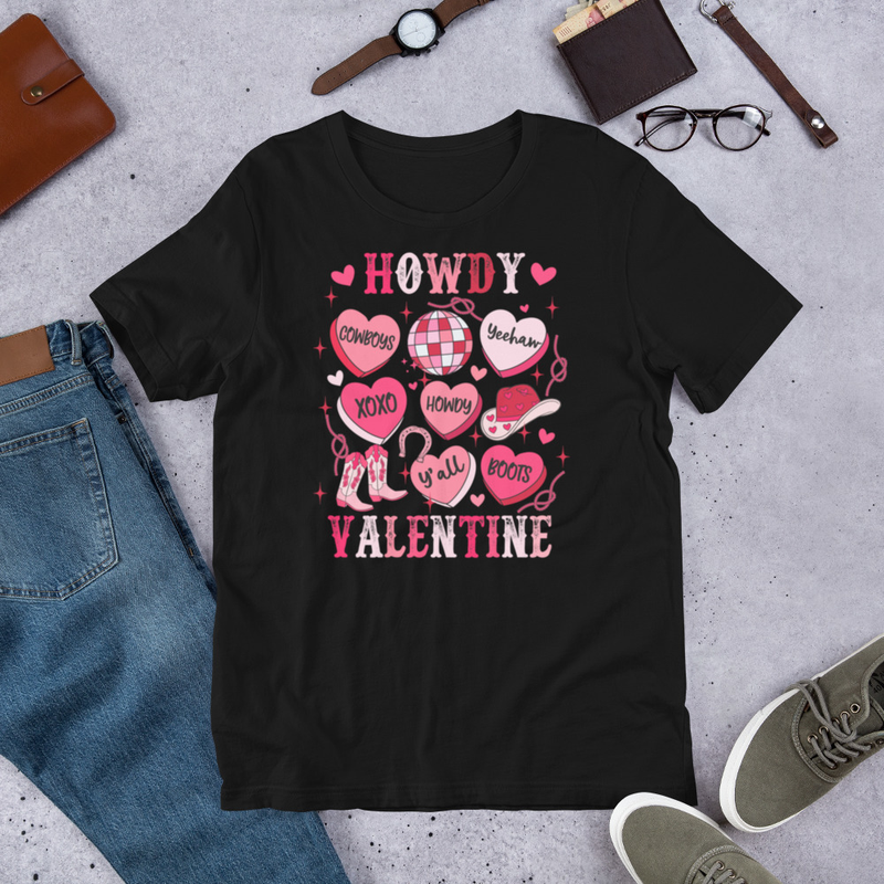 Howdy Valentine T-shirt