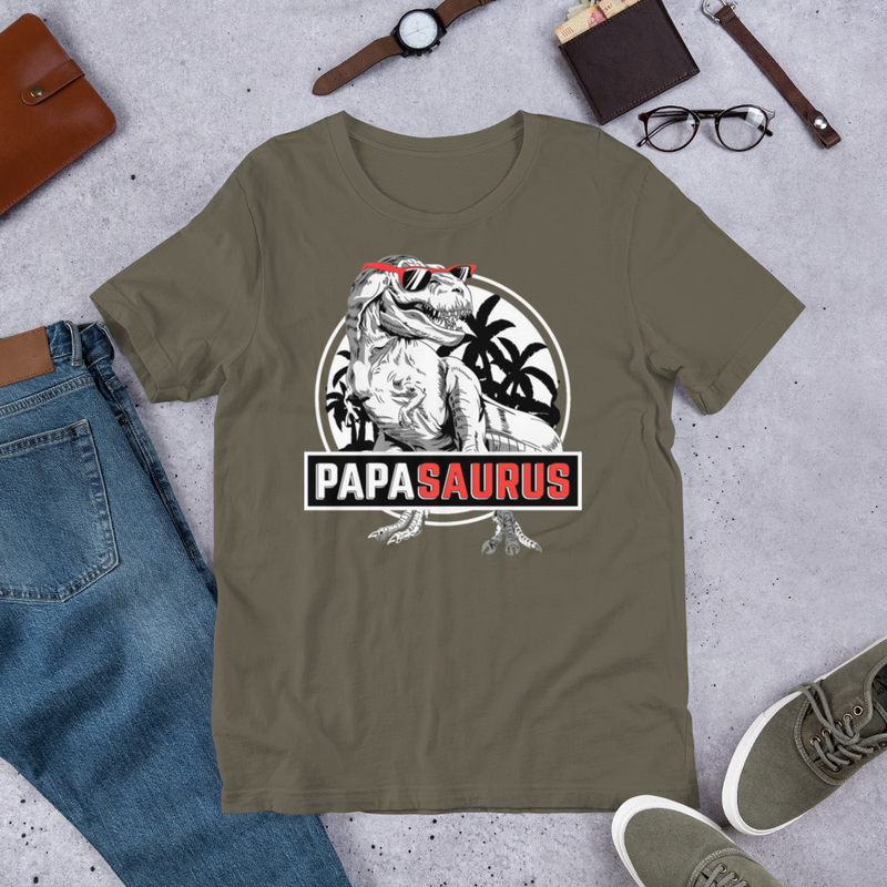 Papasaurus Graphic T-Shirt